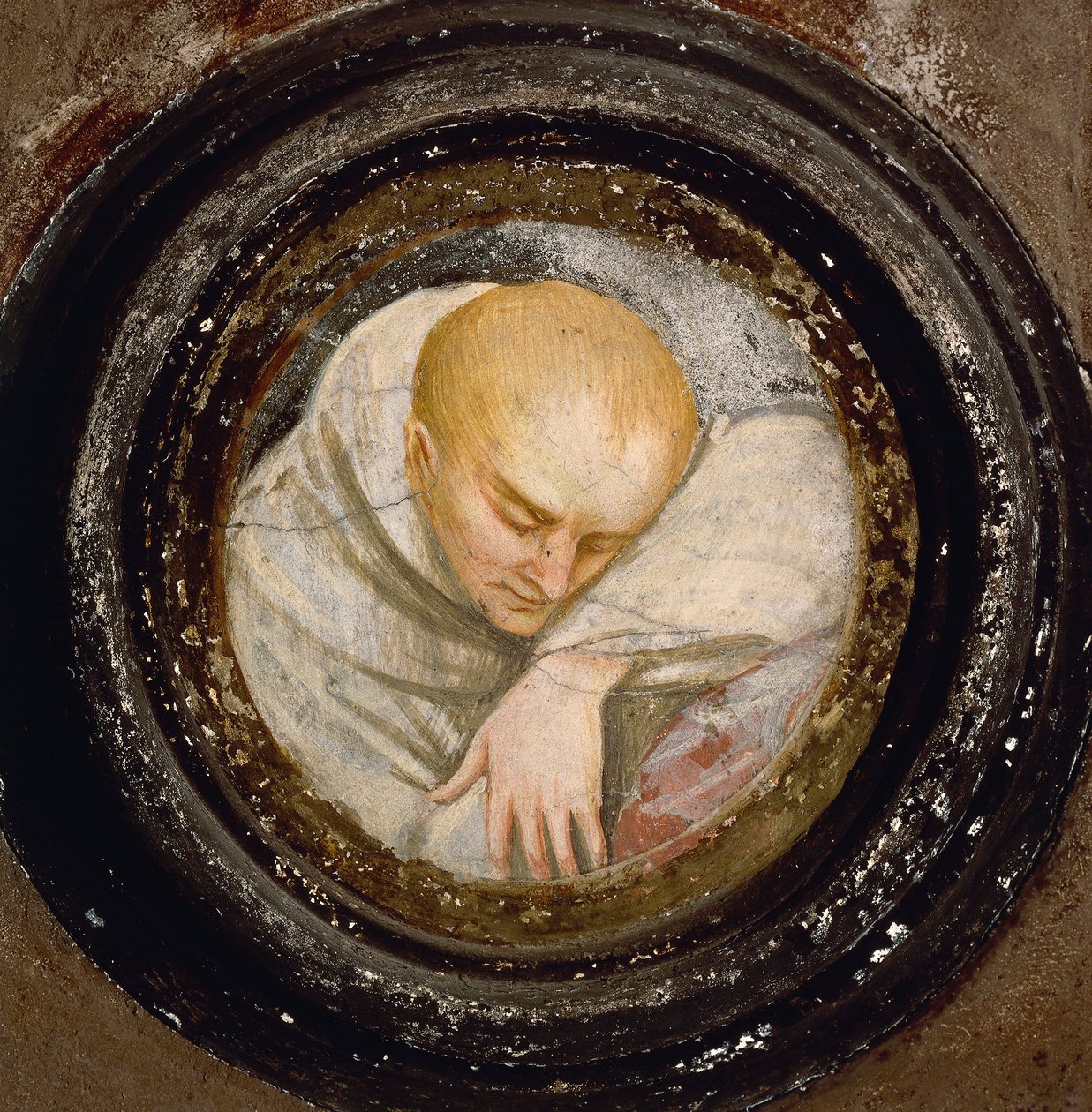 Fragment eines Mönchs von Gaudenzio Ferrari