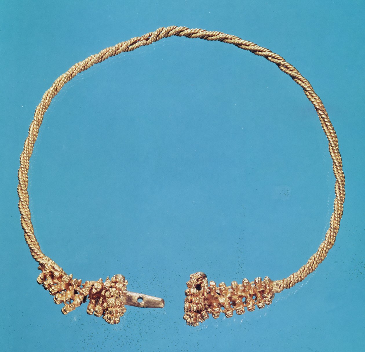 Torque, aus Montans, Tene II (ca. 300-120 v. Chr.) von Gaulish