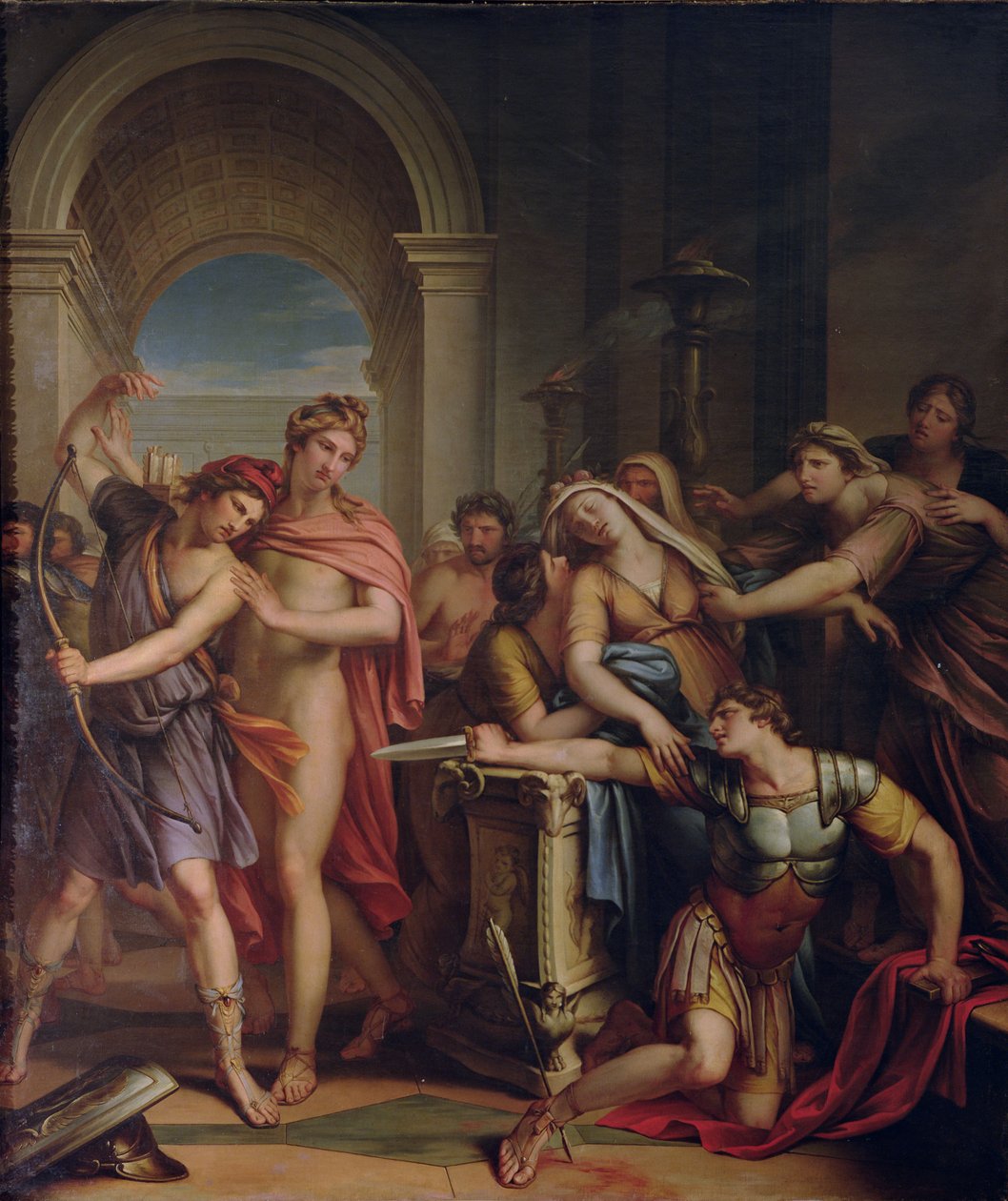 Der Tod des Achilles von Gavin Hamilton