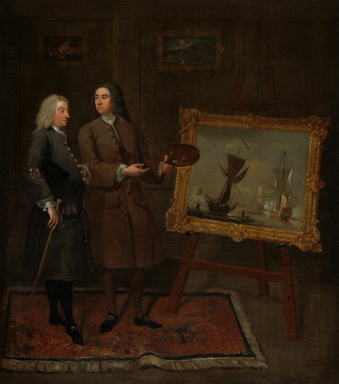 Thomas Walker und Peter Monamy von Gawen Hamilton