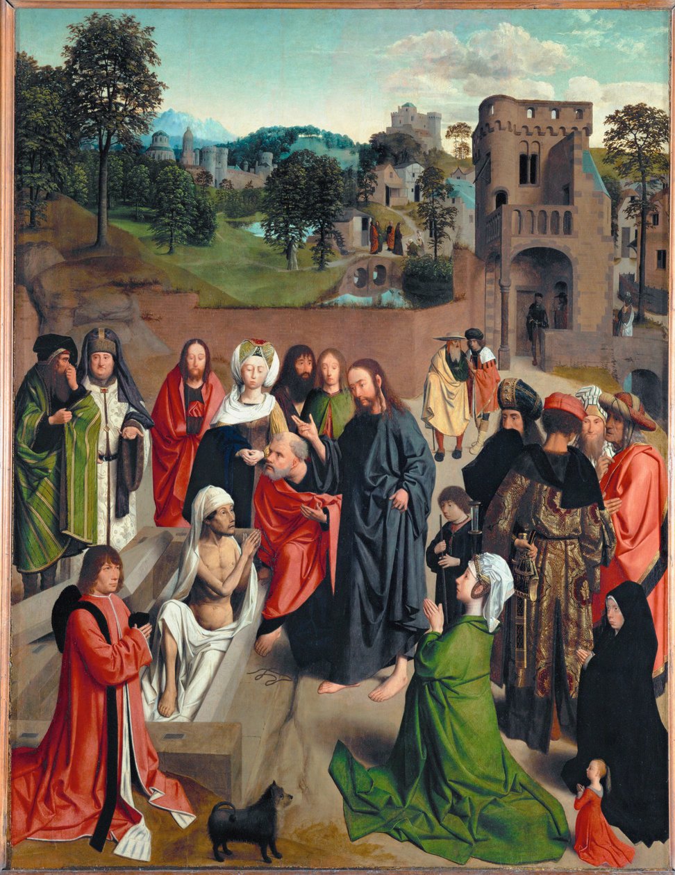 Die Auferstehung des Lazarus von Geertgen Tot sint Jans