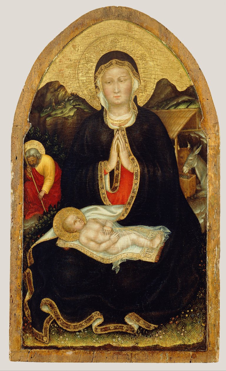 Geburt Christi von Gentile da Fabriano