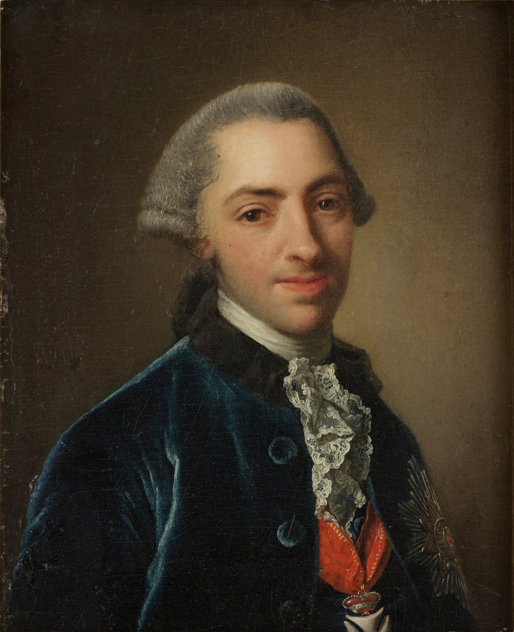Mann mit Orden und Großem Stern von Georg David Matthieu
