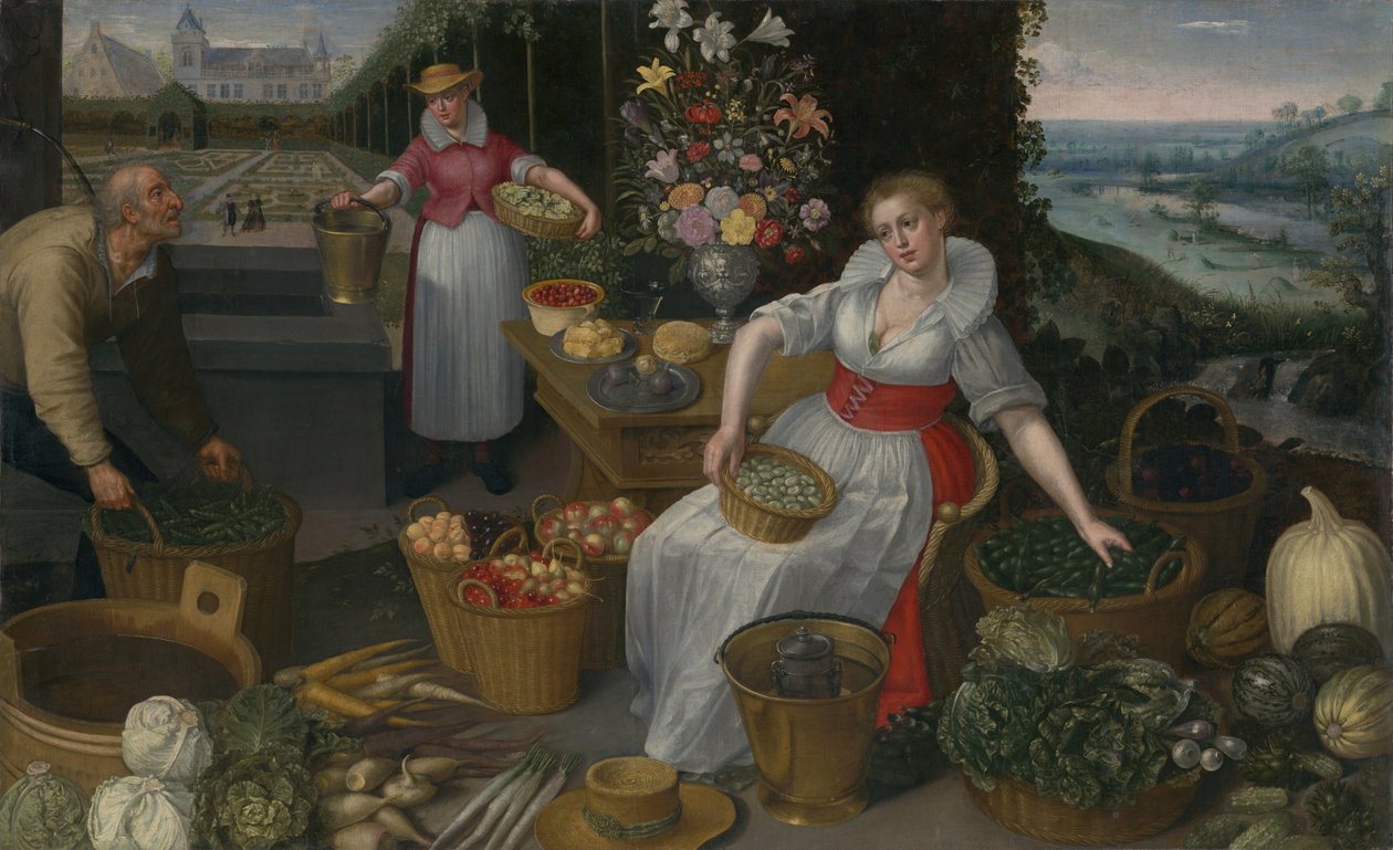 Allegorie des Sommers, 1593 von Georg Flegel