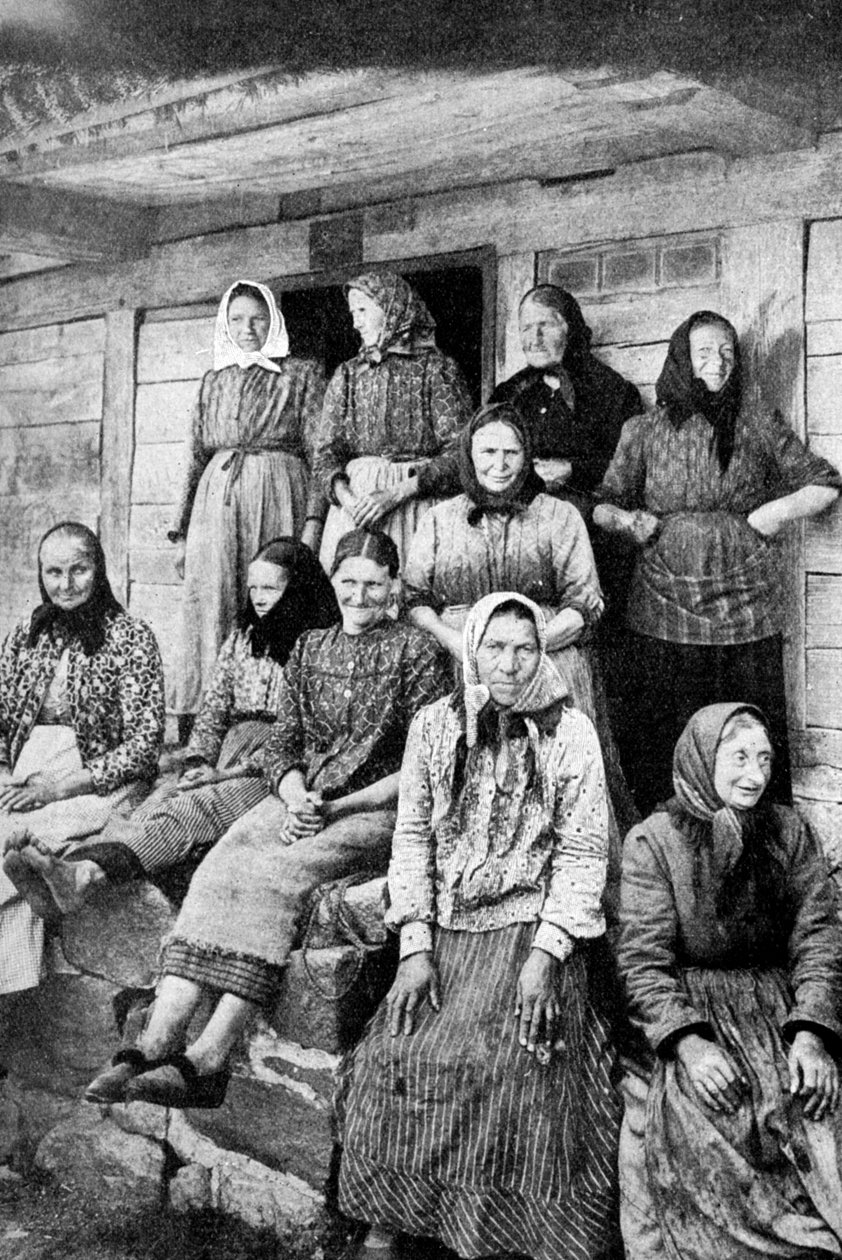 Landarbeitende Frauen, Ostpreußen, 1922 von Georg Haeckel