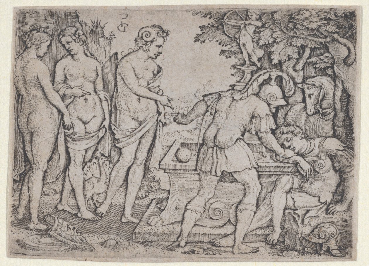 Der Traum von Paris von Georg Pencz