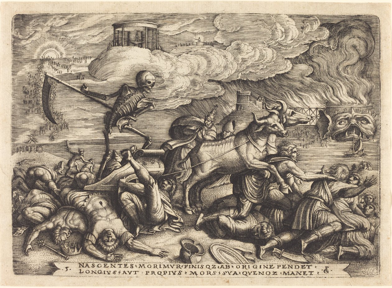 Der Triumph des Todes von Georg Pencz