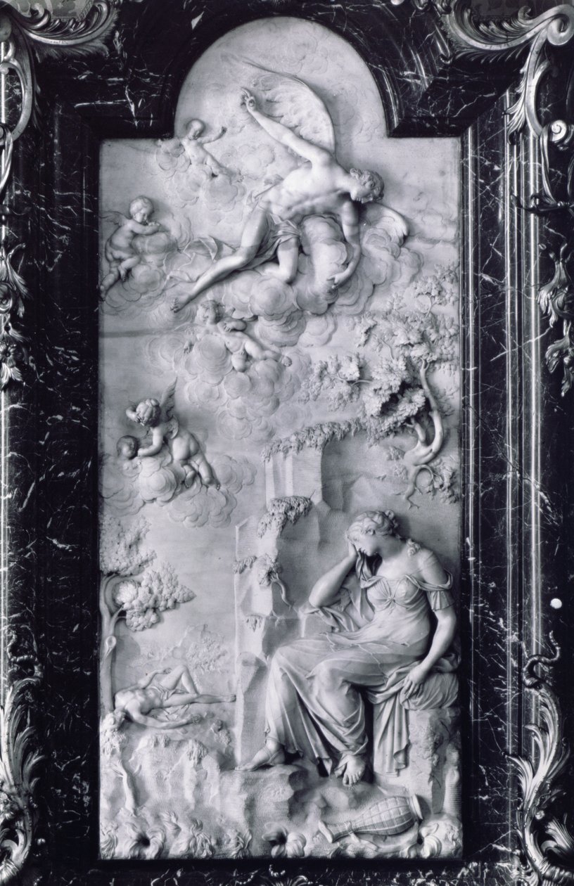 Hagar in der Wüste von Georg Raphael Donner