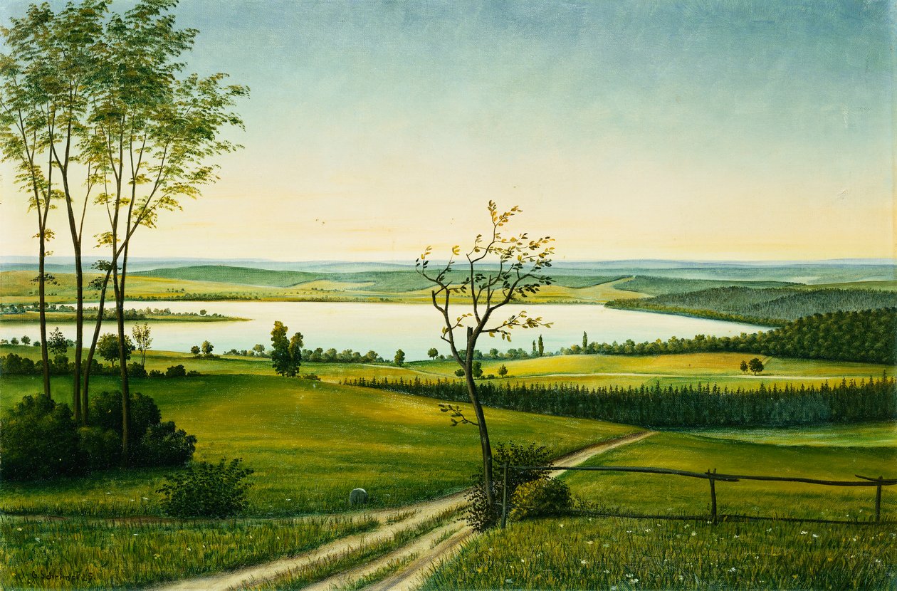 Osterseen, 1925 von Georg Schrimpf