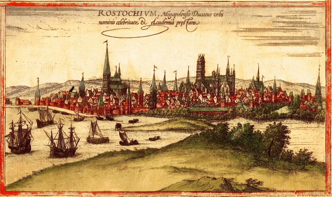 Wismar, Deutschland von Georg and Hogenberg Franz (1535 90) Braun