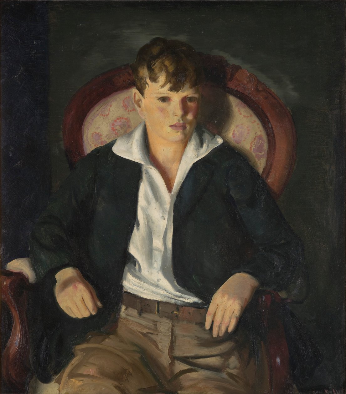 Porträt eines Jungen von George Wesley Bellows