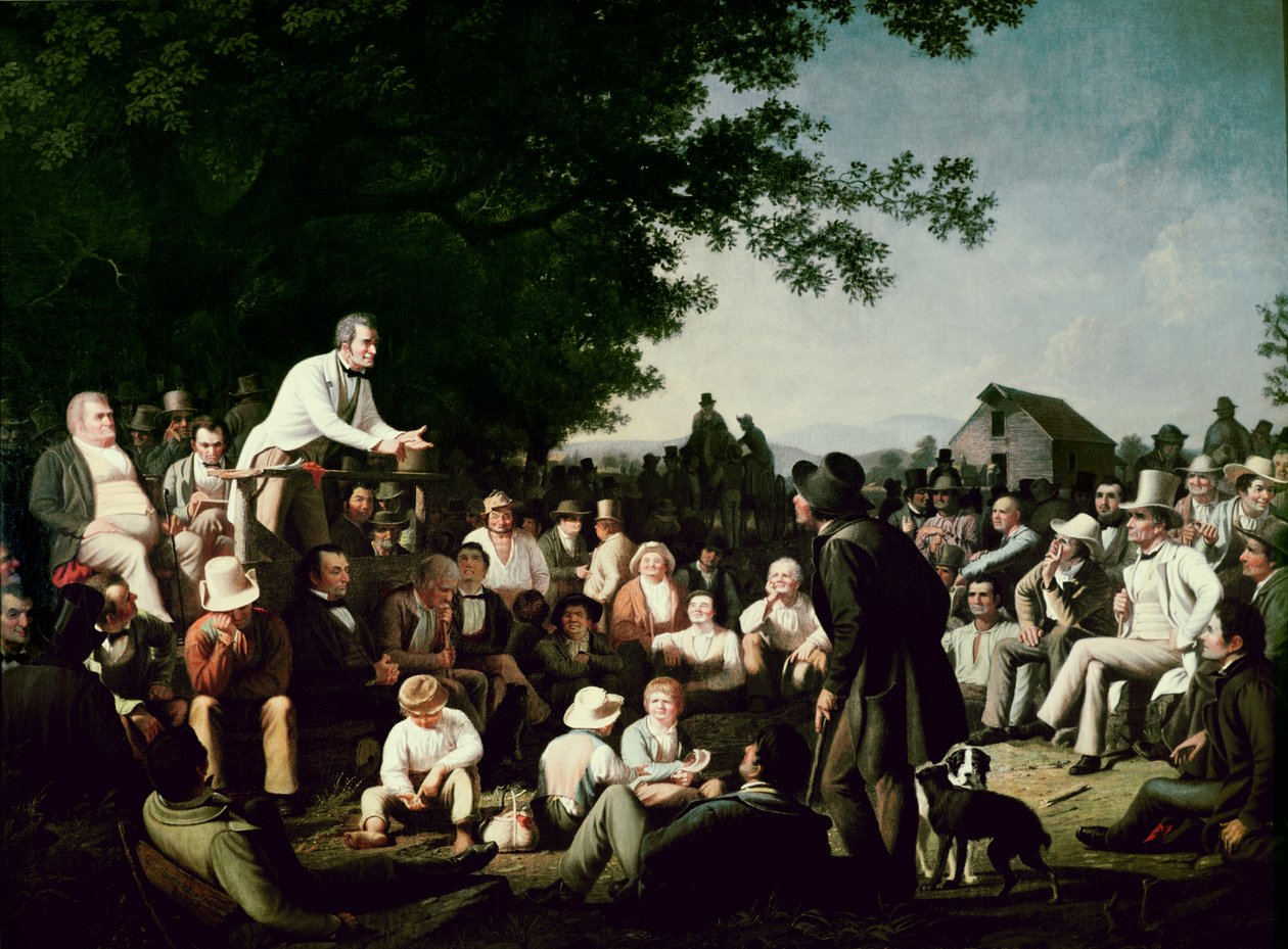 Stumpfrede von George Caleb Bingham