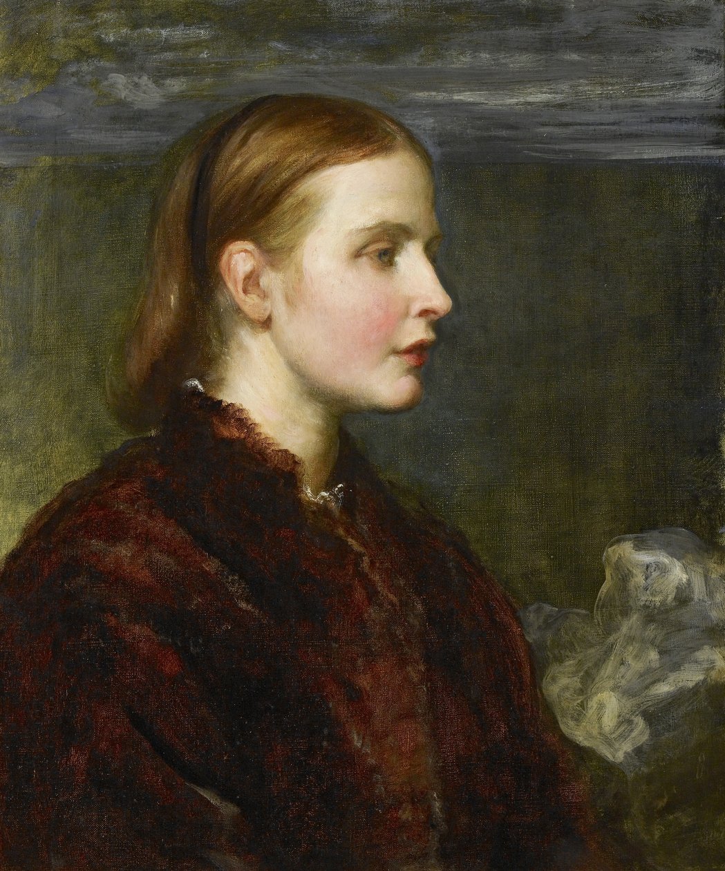 Miss Eliza Ann Ogilvy, 1866 von George Frederick Watts