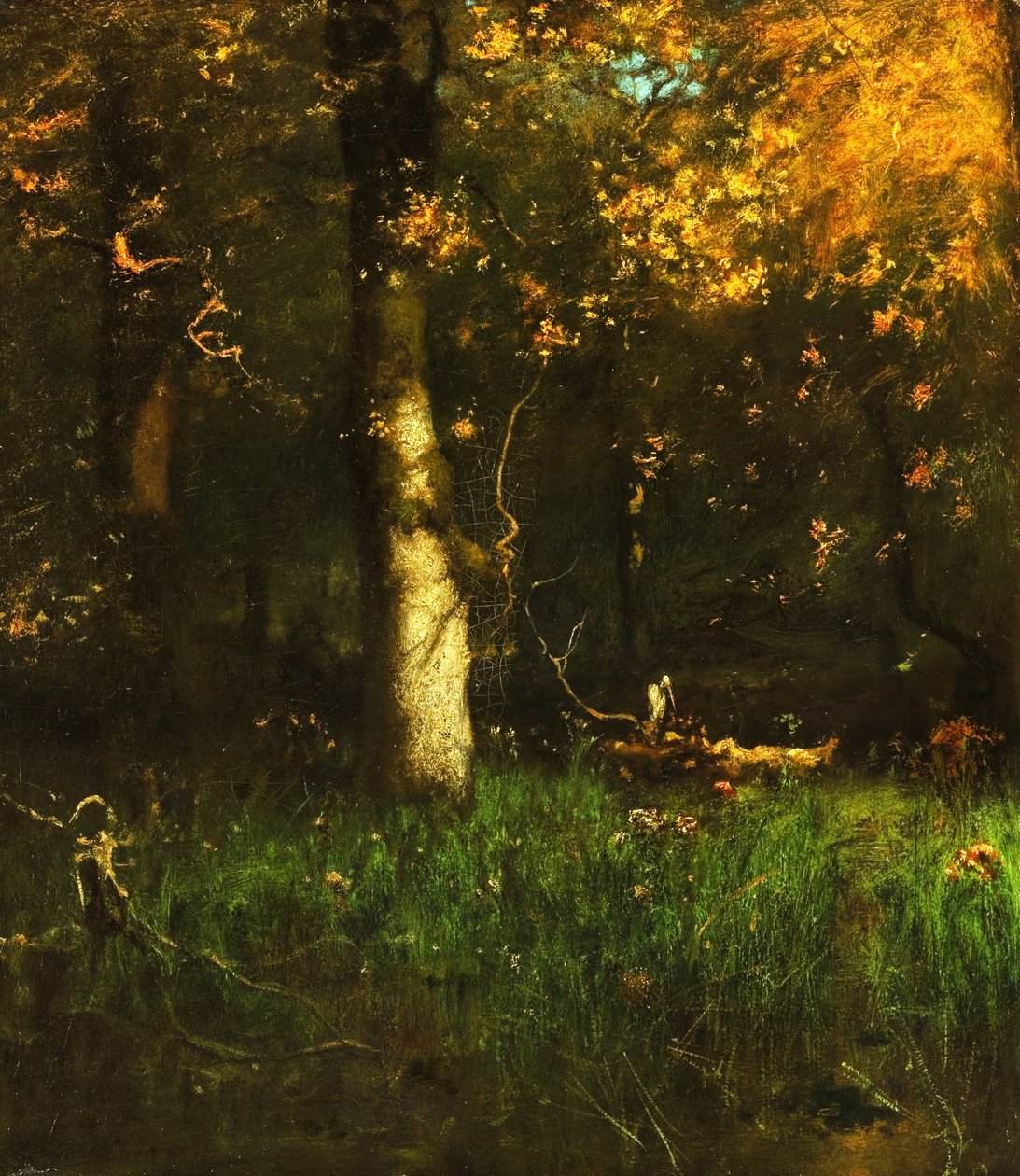 Das Zuhause des Reihers von George Inness