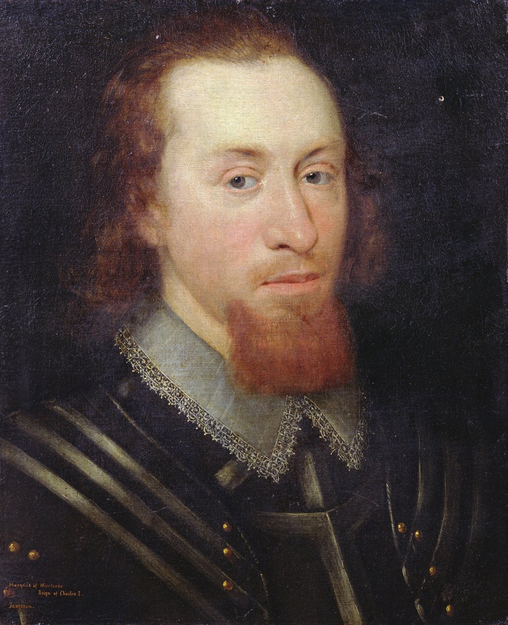Porträt von James Graham, Marquis von Montrose, ca. 1640 von George Jamesone