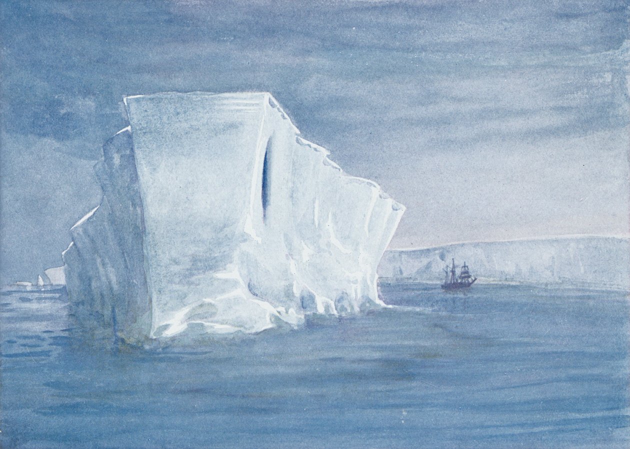 Ein Eisberg, Illustration aus 