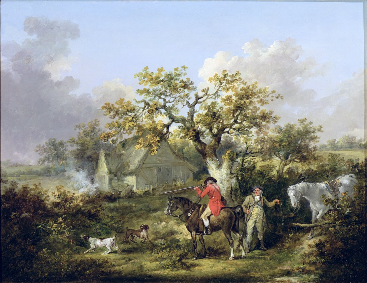 Rebhuhnjagd von George Morland