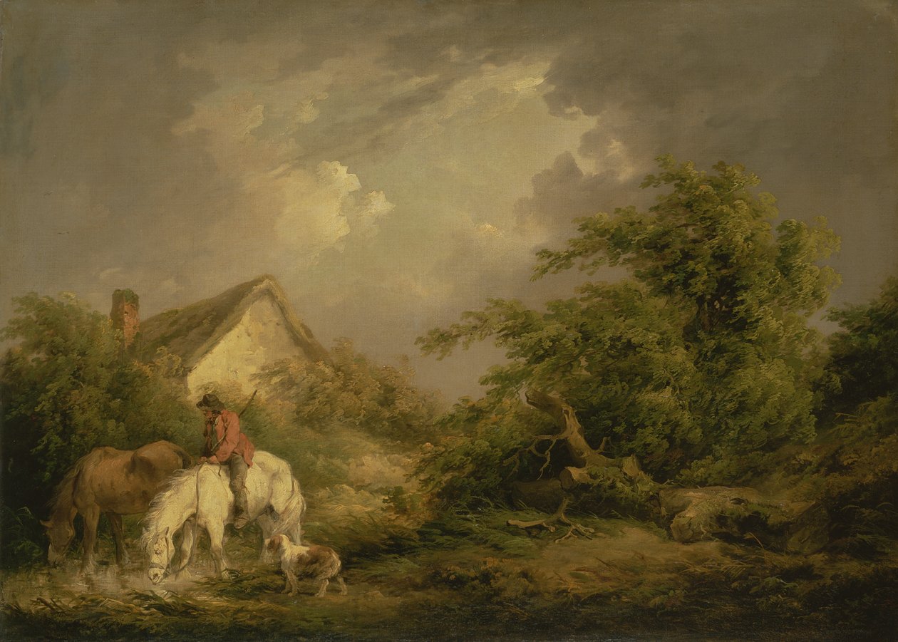 Der herannahende Sturm, 1791 von George Morland