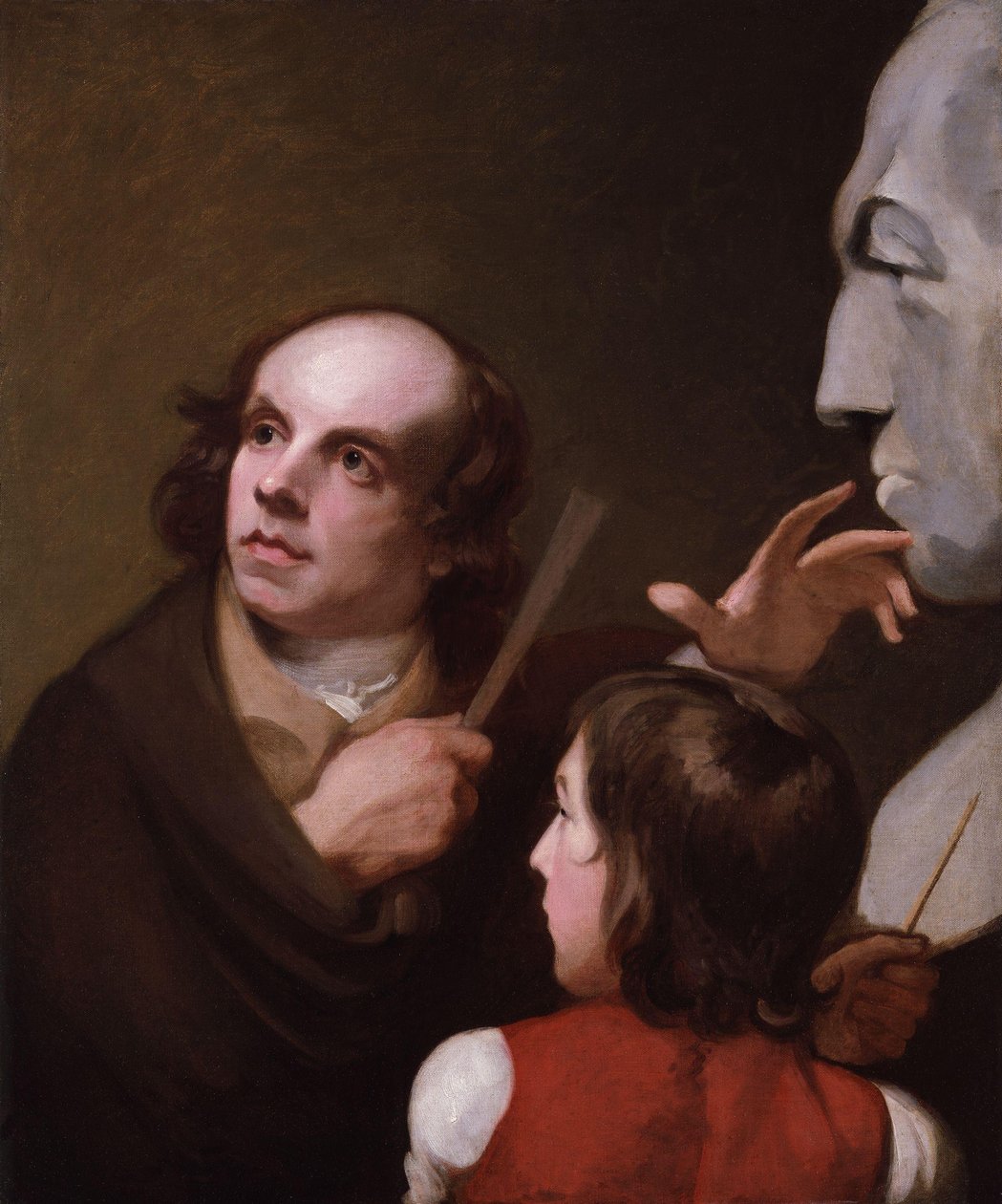 John Flaxman; Thomas Alphonso Hayley von George Romney