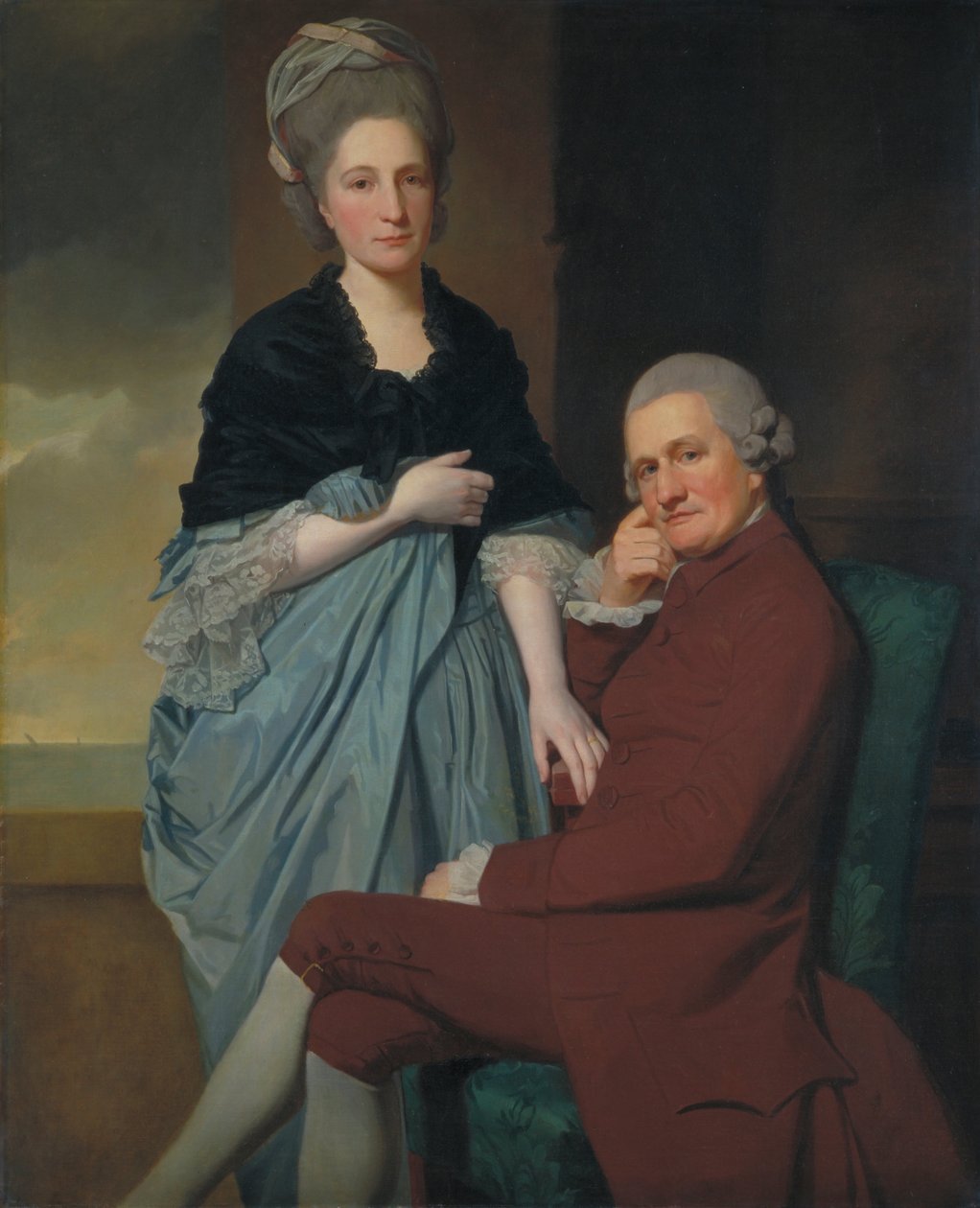 Mr und Mrs William Lindow von George Romney