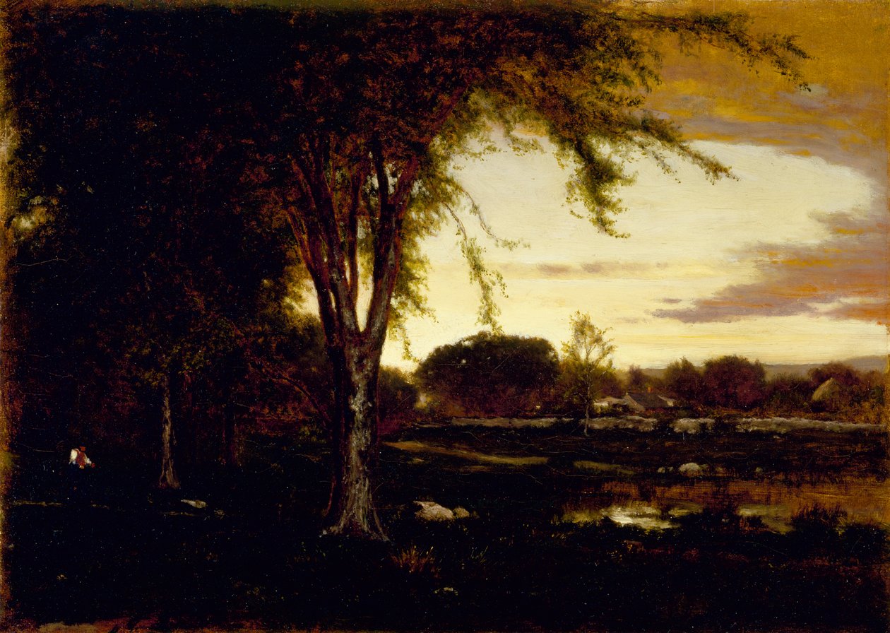 Landschaft, 1866 von George Snr. Inness