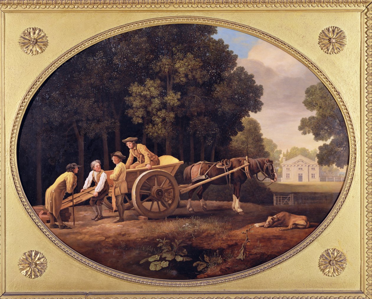 Arbeiter, 1781 von George Stubbs