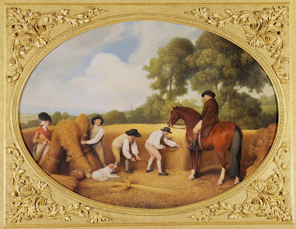 Ernter, 1795 von George Stubbs