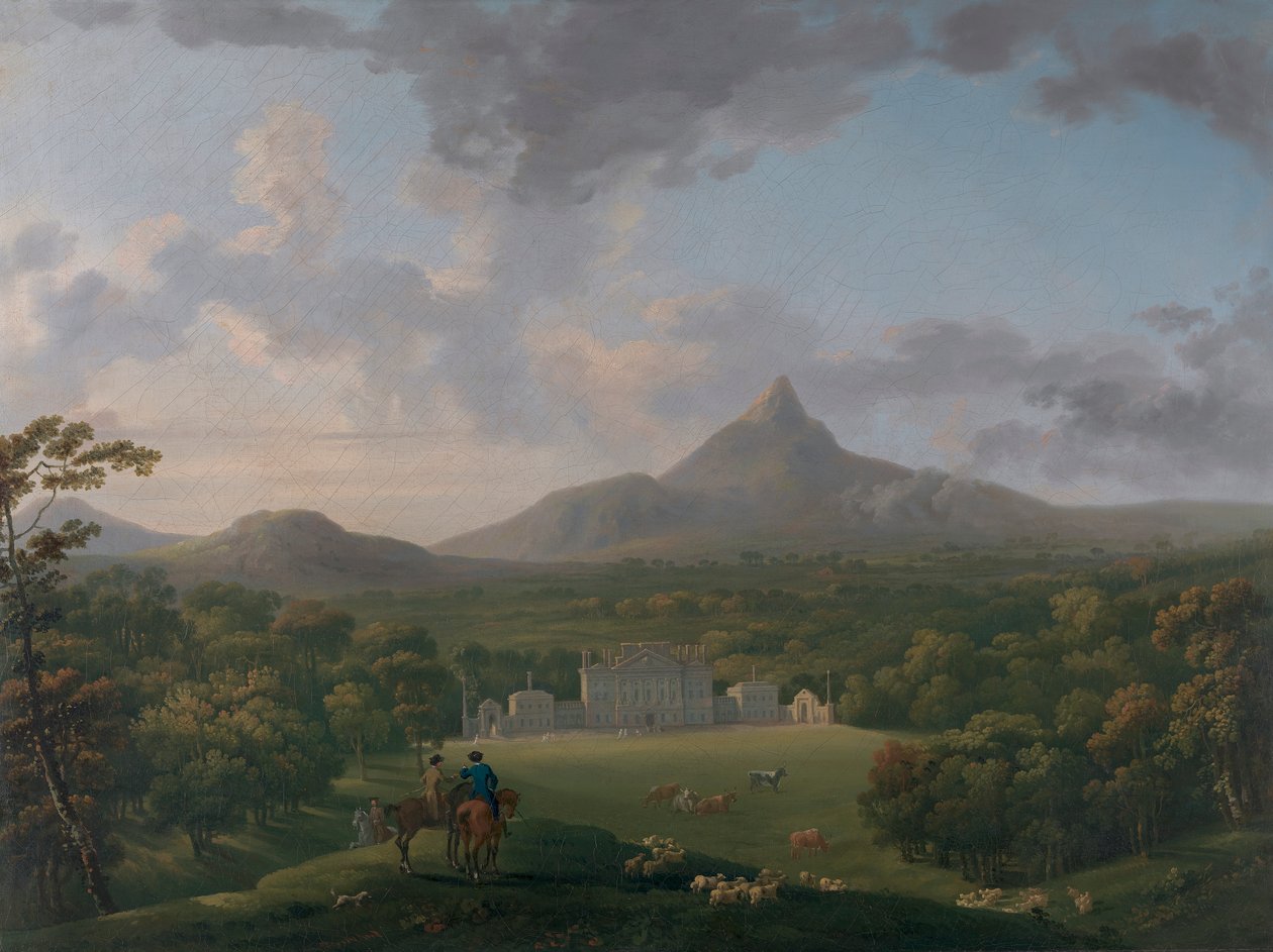 Powerscourt, County Wicklow, Irland von George Barret