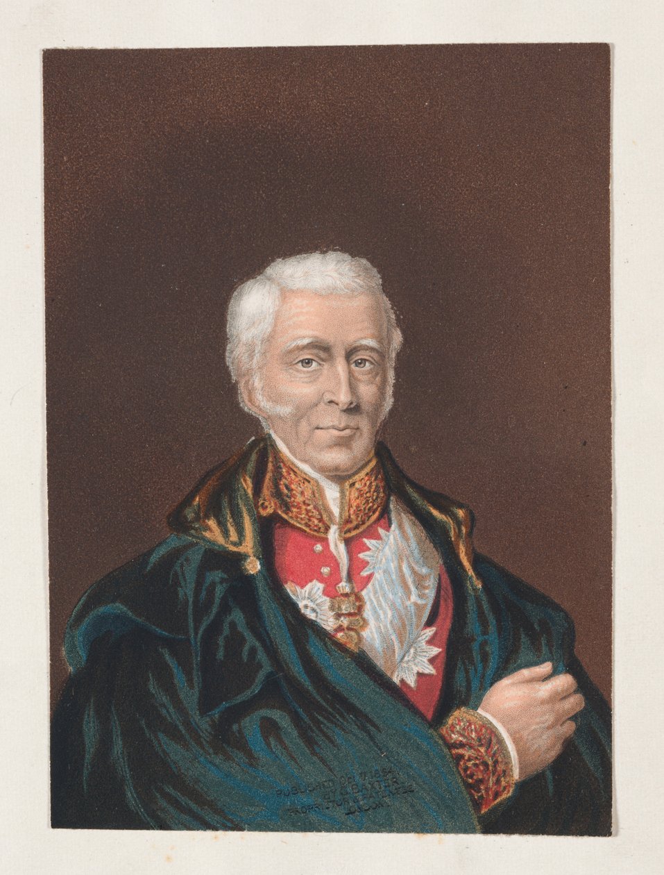 Arthur Wellesley, Herzog von Wellington von George Baxter