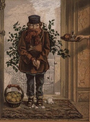 Weihnachtszeit von George Baxter