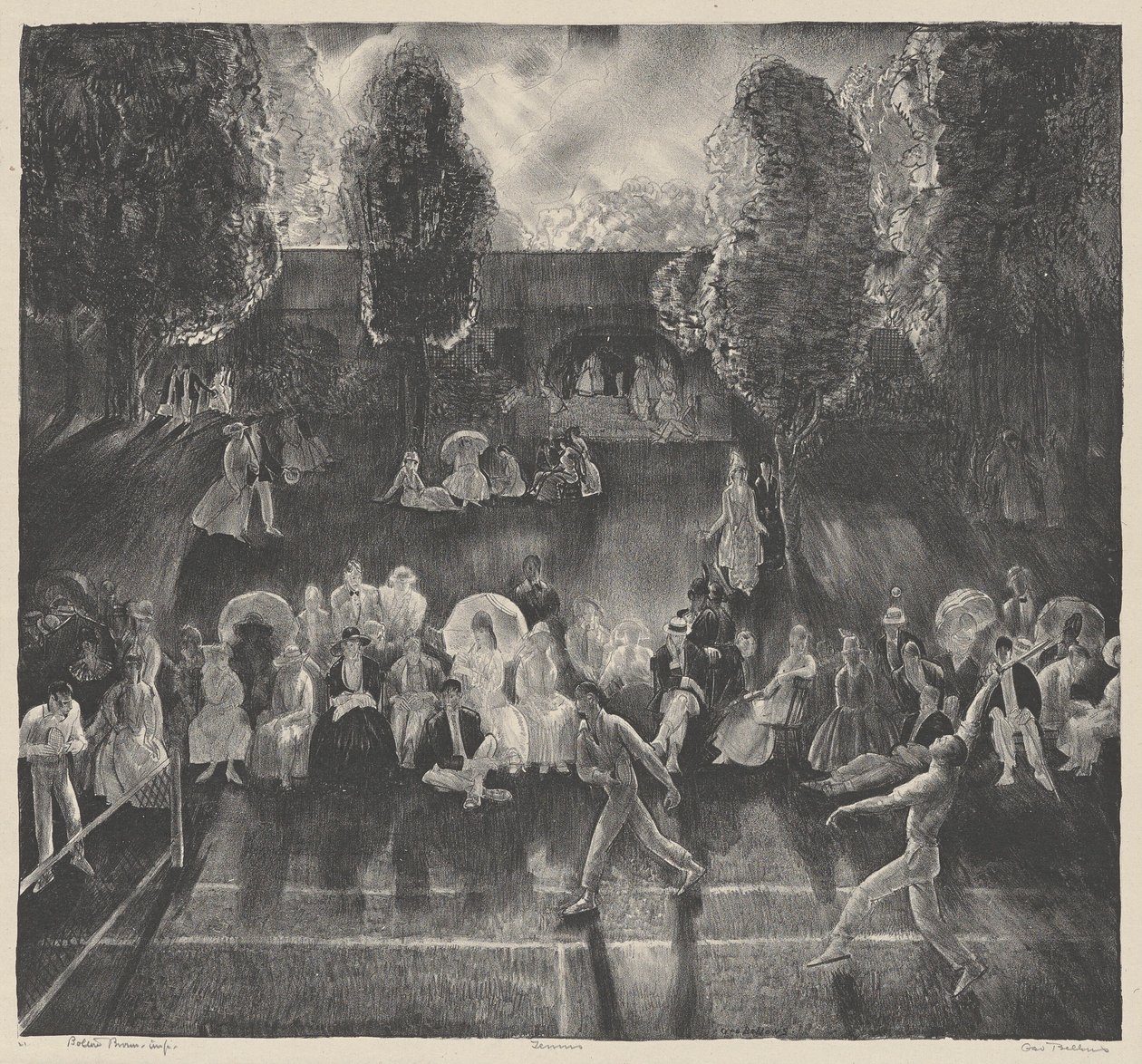 Tennis von George Bellows