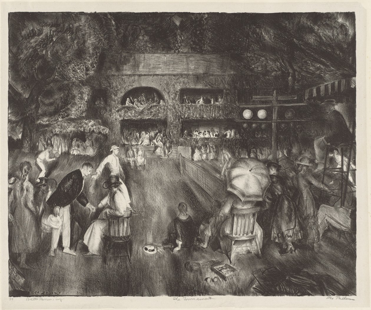 Das Turnier von George Bellows