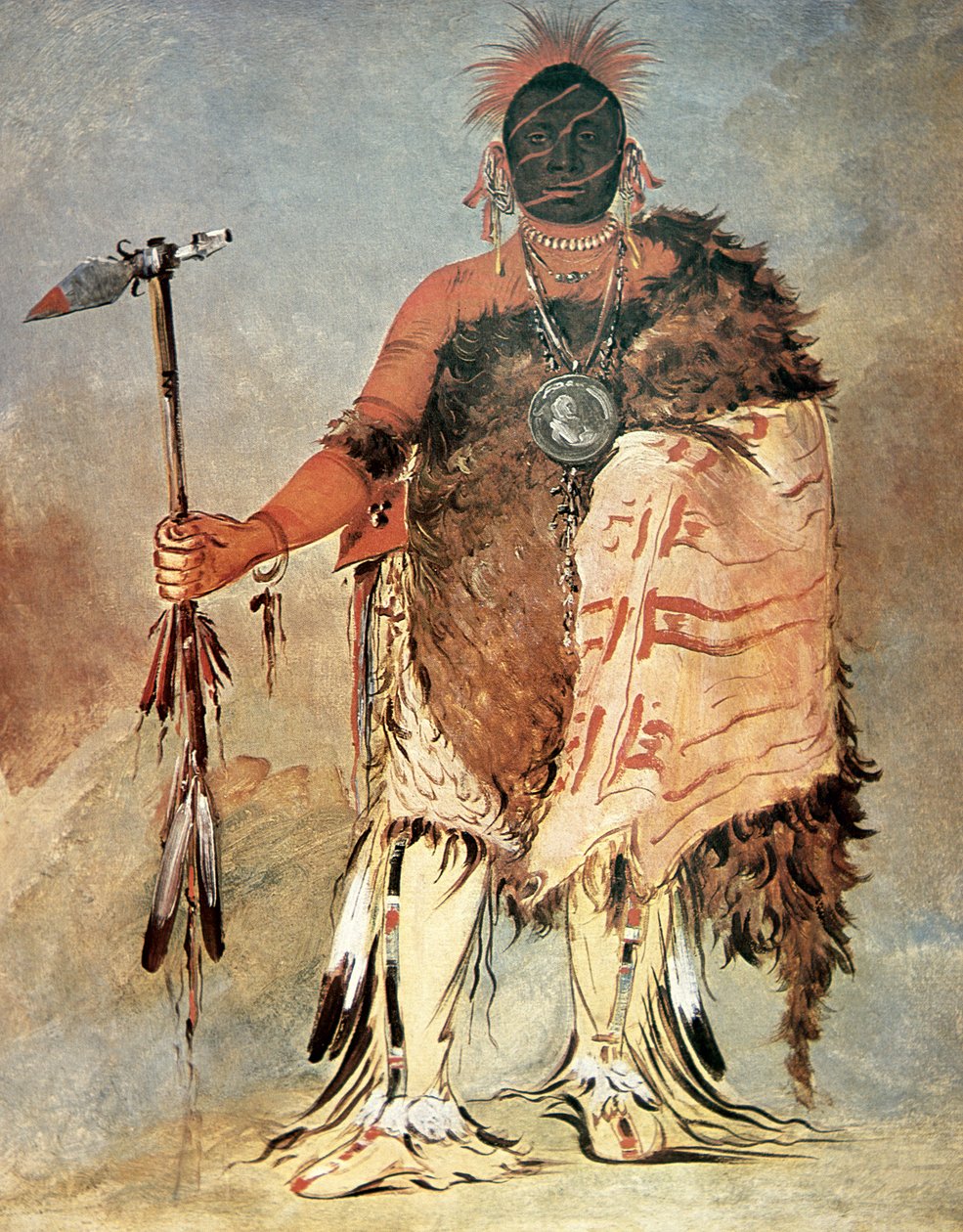 Großer Elch von George Catlin