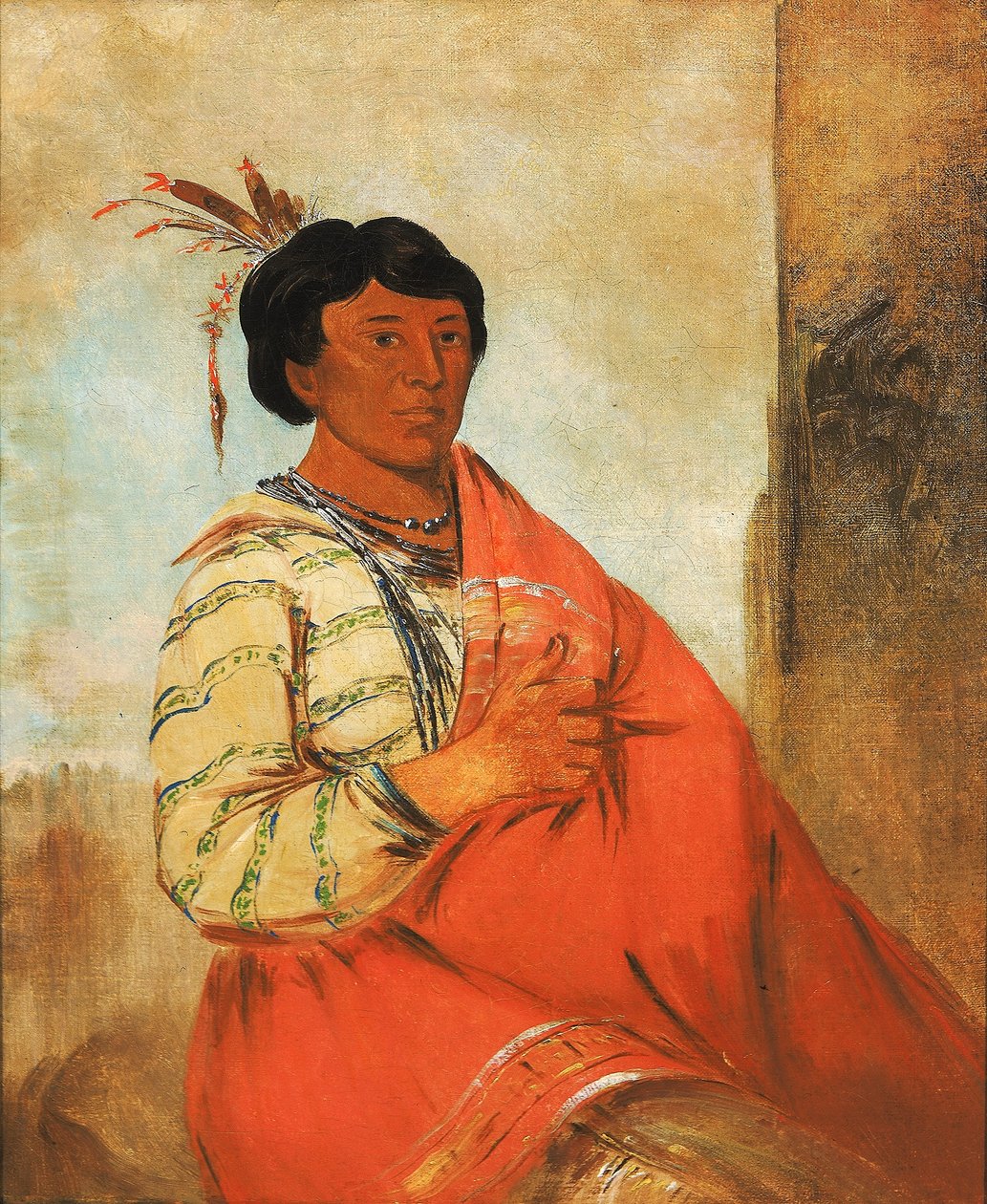 Gaw-záw-que-dung, Der, der ruft von George Catlin