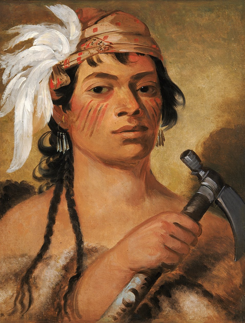 Guter Jäger, ein Krieger, 1831 von George Catlin