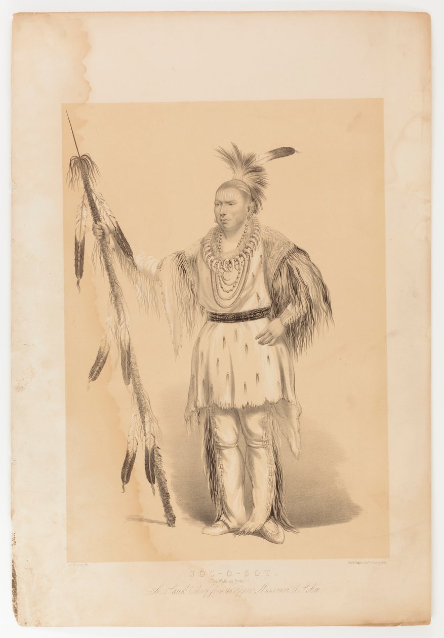 Joc-o-sot, der Gehende Bär von George Catlin