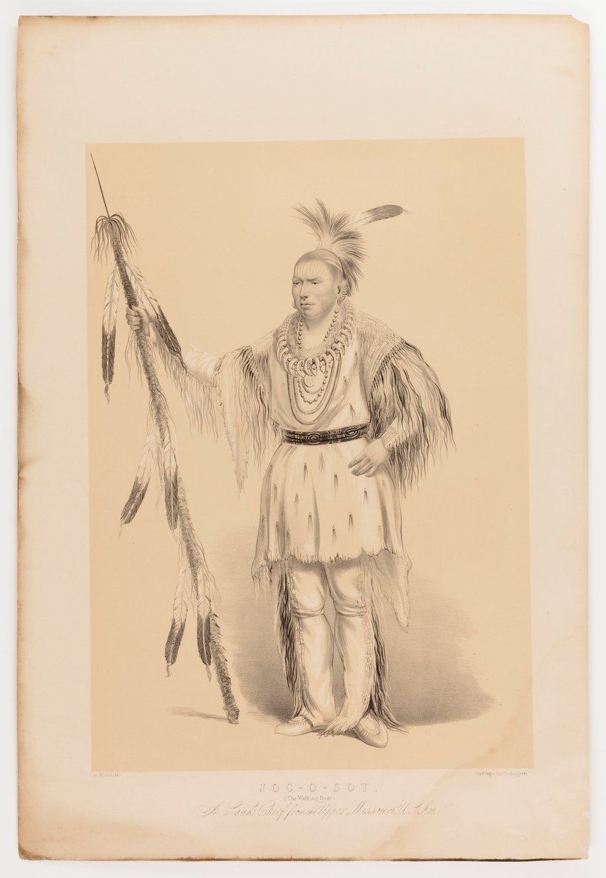 Joc-o-sot, der wandelnde Bär von George Catlin
