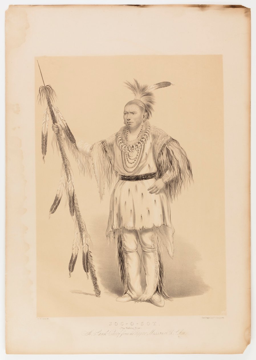 Joc-o-sot, der Gehende Bär von George Catlin