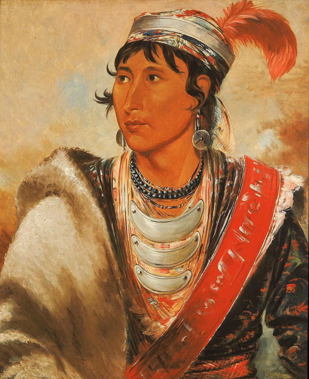 Láh-shee, Der Lecker, genannt "Creek Billy" von George Catlin