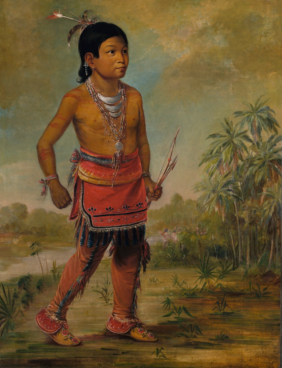 Osceola Nick-a-no-chee, ein Junge von George Catlin