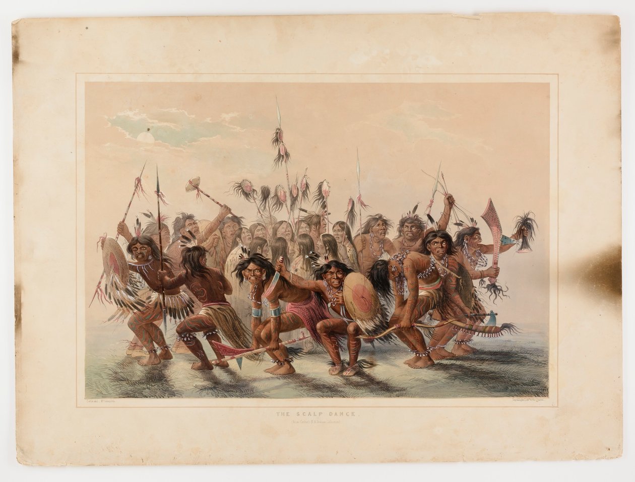 Der Skalp-Tanz von George Catlin