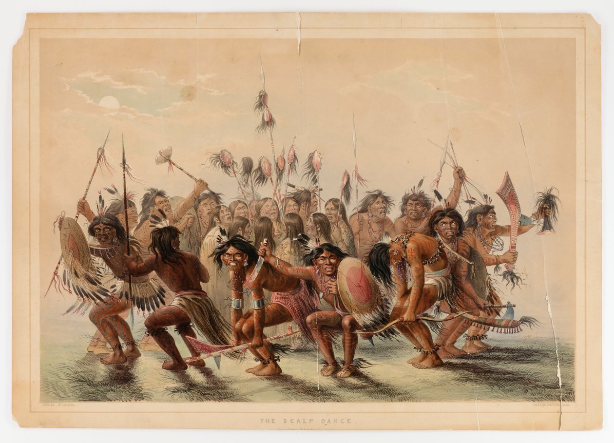 Der Skalp-Tanz von George Catlin