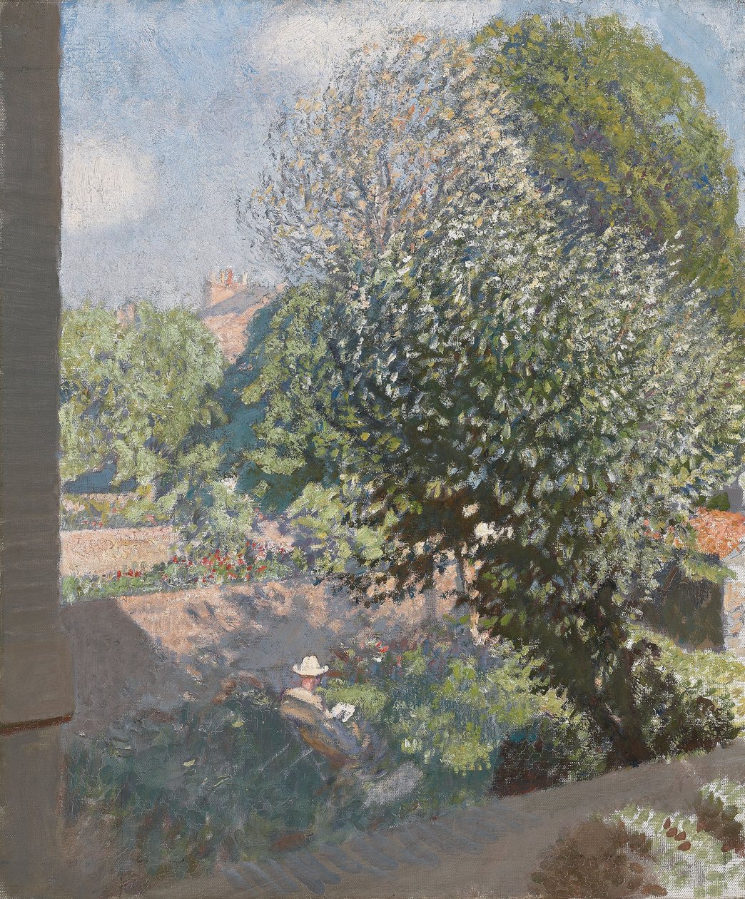 Eine schattige Ecke von George Clausen