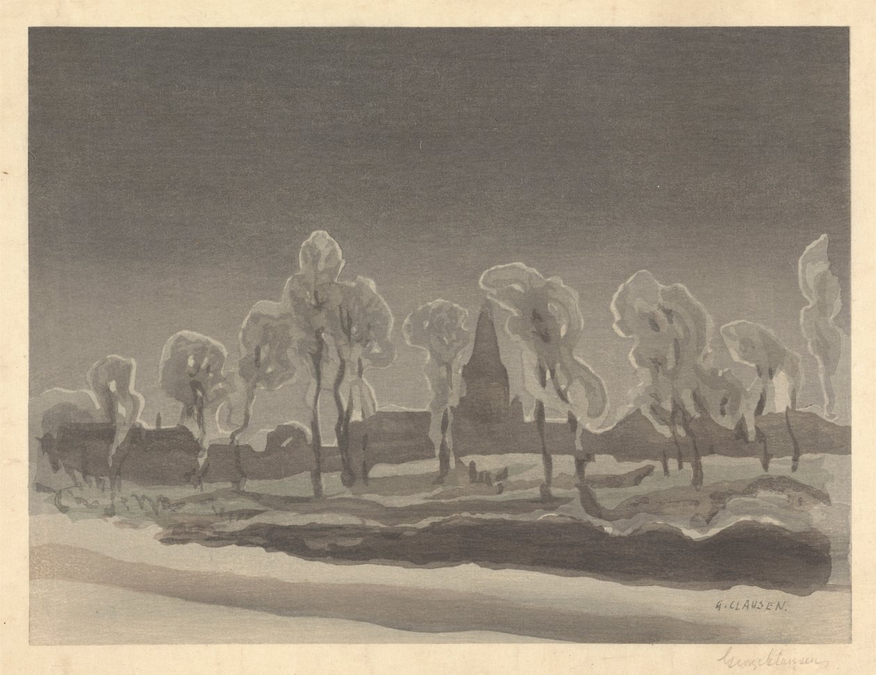 Camblain-l’Abbé von George Clausen