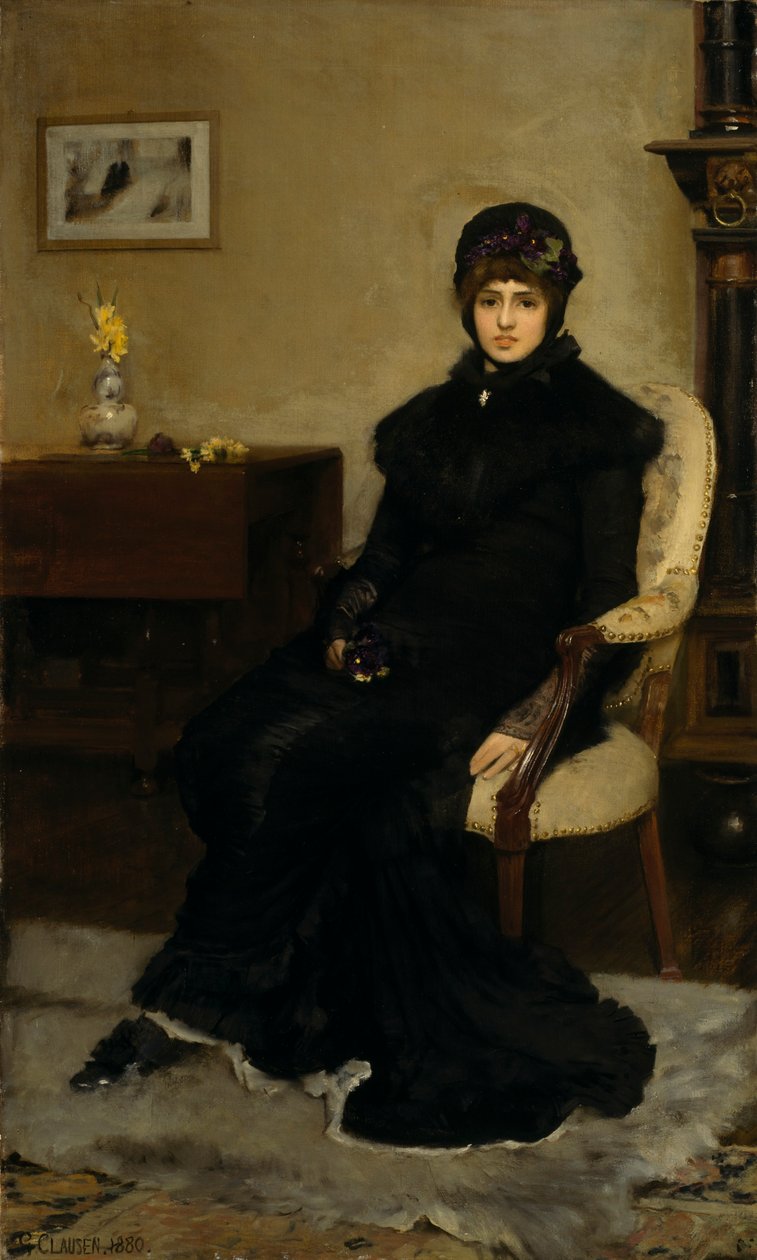 La Pensée von George Clausen