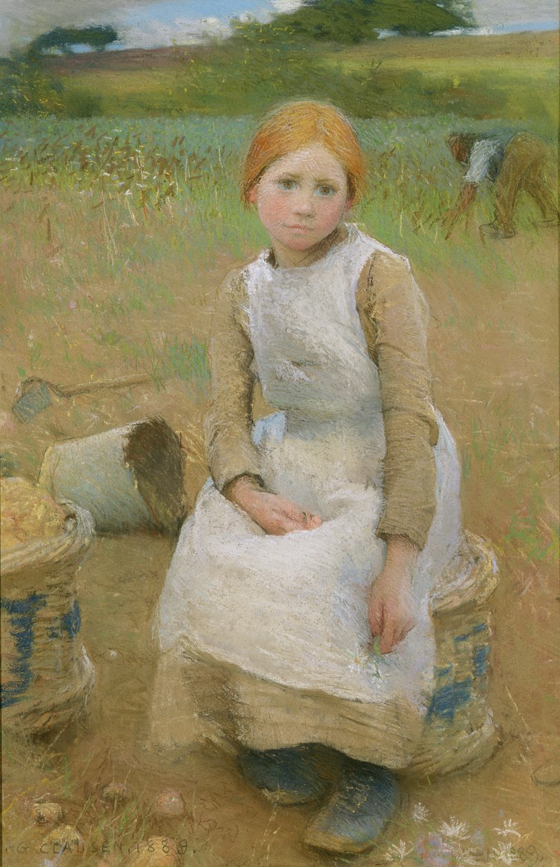 Kleine Rose, 1889 von George Clausen
