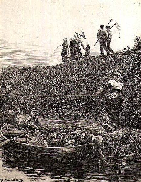 Die Fähre von George Clausen
