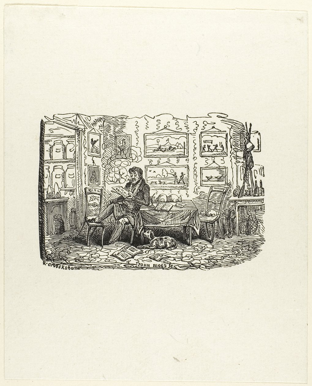 Anekdoten: Beweis von George Cruikshank