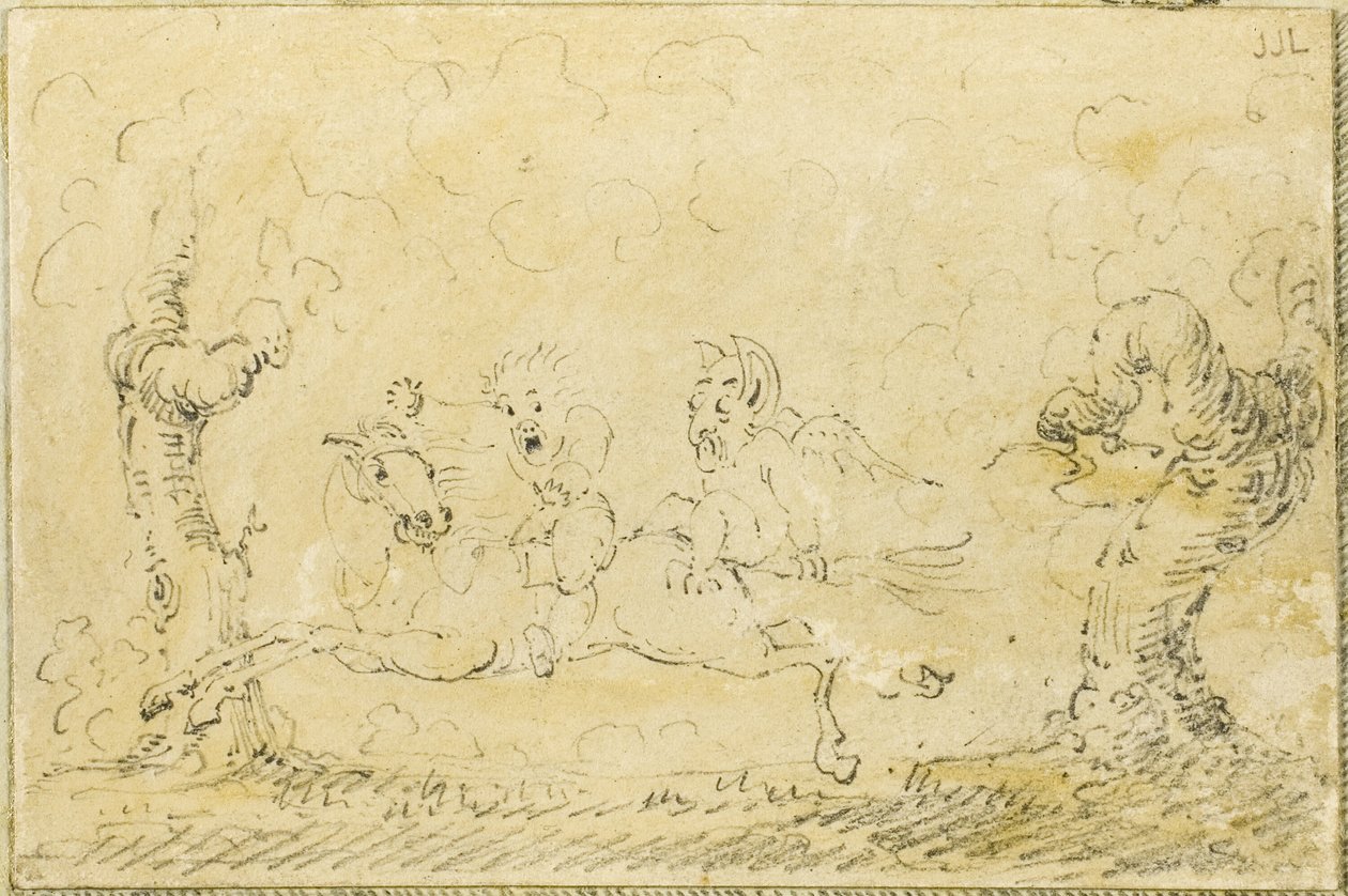 Komische Szene I von George Cruikshank