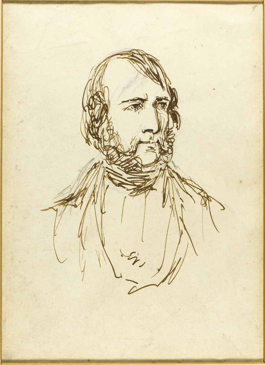 Selbstporträt von George Cruikshank